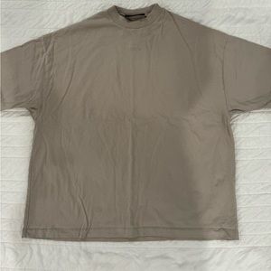 Fear of God Essentials beige t-shirt